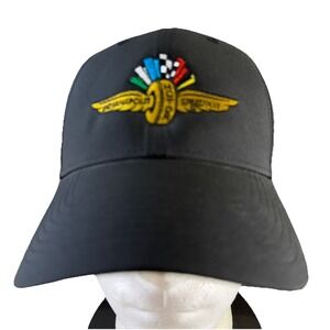 Indianapolis Motor Speedway Nike Legacy91 Dri-Fit Adjustable Hat Cap Indy Black
